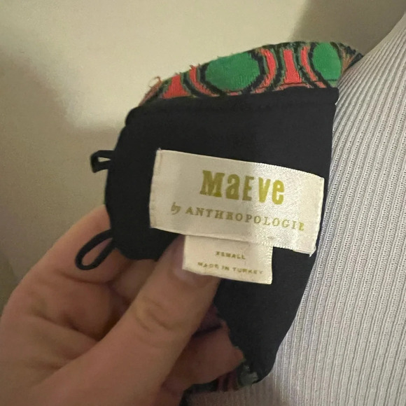 Anthropologie Maeve Jacquard Shift Dress, size XS - Picture 6 of 7